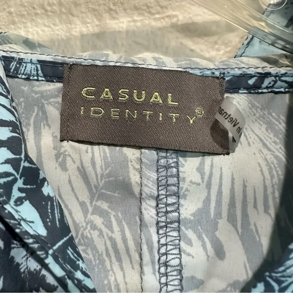 Casual Identity Zip Front Jacket SZ S - Picture 5 of 12